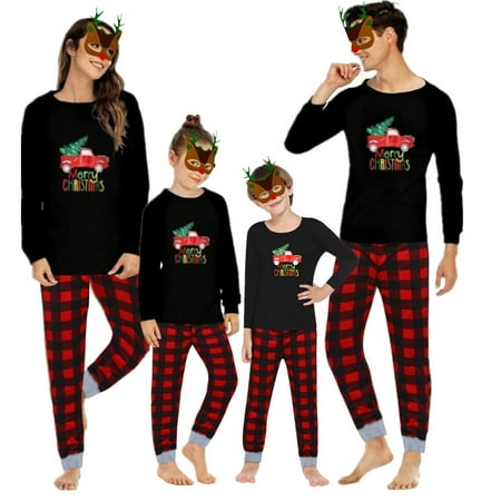 GRNSHTS Matching Family Christmas Pajamas Set Xmas Holiday PJs for Women/Men/Kids/Couples Letter Printed Loungewear Sleepwear(Black Kids 2/3T)
GRNSHTS Matching Family Christmas Pajamas Set Xmas Holiday PJs for Women/Men/Kids/Couples Letter Printed Loungewear Sleepwear(Black Kids 2/3T)