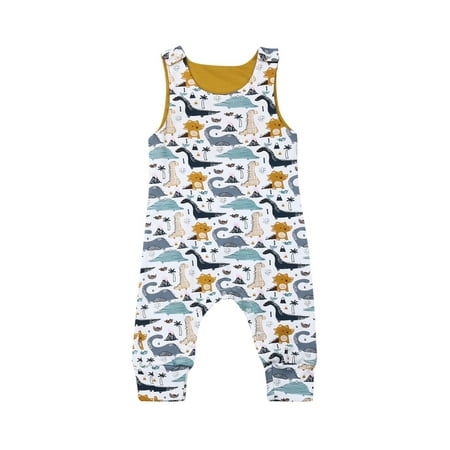 AMILIEe Newborn Babys One-piece Sleeveless Button Crotch Printed Bodysuit 
AMILIEe Newborn Babys One-piece Sleeveless Button Crotch Printed Bodysuit