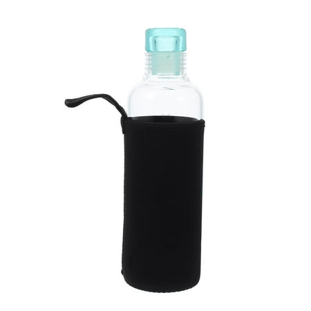Glass Water Bottle Transparent Drinking Bottle Water Juice Holder with Time Scale
Glass Water Bottle Transparent Drinking Bottle Water Juice Holder with Time Scale