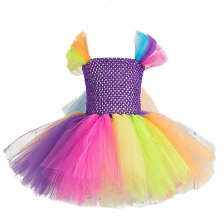Dress for Baby Girls Colorful Mesh Sleeveless Tulle Summer Dress for Girl - 6-7Y (Purple)
Dress for Baby Girls Colorful Mesh Sleeveless Tulle Summer Dress for Girl - 6-7Y (Purple)