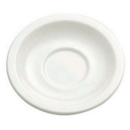 5.5 in. Atlantic Cream White RE Saucer