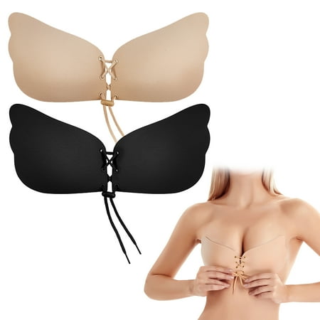 KUMAYES KUMAYES Women s Strapless Bra Invisible Drawstring Backless Silicone Bra Push Up Adhesive Sticky Bra
KUMAYES KUMAYES Women s Strapless Bra Invisible Drawstring Backless Silicone Bra Push Up Adhesive Sticky Bra