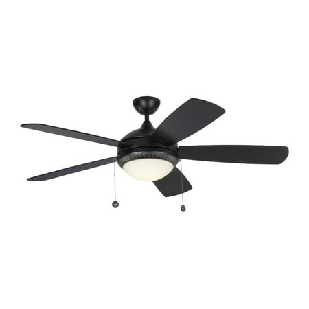 Monte Carlo 5Dio52d Discus Ornate 52 5 Blade Indoor Ceiling Fan - Black