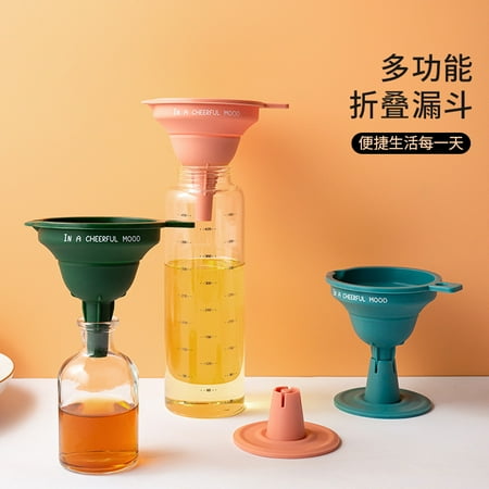 Silicone Folding Funnels Silicone Collapsible Portable Kitchen Funnel Folding Lightweight Accessory Household Tools Strainer
Silicone Folding Funnels Silicone Collapsible Portable Kitchen Funnel Folding Lightweight Accessory Household Tools Strainer