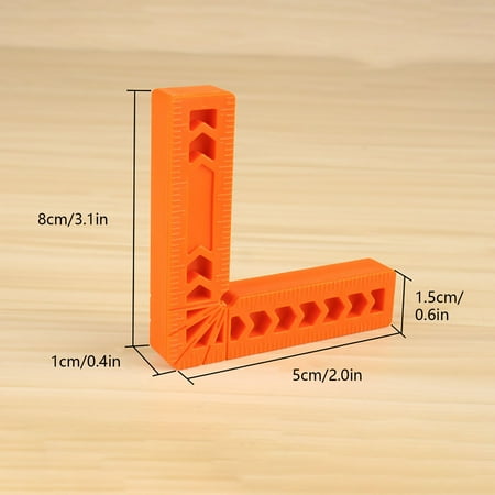 DYTTDO 90 Degree Right Angle Auxiliary Locator Woodworking Tool Plastic Right Angle Ruler Angle Ruler Holder Great Gifts for Less
DYTTDO 90 Degree Right Angle Auxiliary Locator Woodworking Tool Plastic Right Angle Ruler Angle Ruler Holder Great Gifts for Less