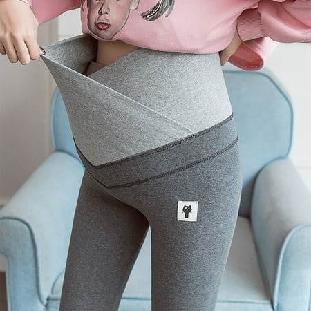 Cptfadh Women s Solid Color With Cat Sign Comfortable Loose Adjustable Maternity Pants
Cptfadh Women s Solid Color With Cat Sign Comfortable Loose Adjustable Maternity Pants