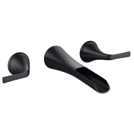 Bathroom Faucets Brass Brushed 2-Handle Bathroom Sink Faucet for Hotels Fine Restaurants Clubs Homes Etc. (Matte Black)
Bathroom Faucets Brass Brushed 2-Handle Bathroom Sink Faucet for Hotels Fine Restaurants Clubs Homes Etc. (Matte Black)