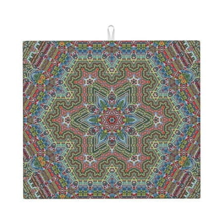Honeii Snowflake Colorful for Dish Drying Mat for Kitchen Counter Non-slip Rubber Backed Hide Stain Kitchen Super Absorbent Draining Mat Dish Rack Pad
Honeii Snowflake Colorful for Dish Drying Mat for Kitchen Counter Non-slip Rubber Backed Hide Stain Kitchen Super Absorbent Draining Mat Dish Rack Pad