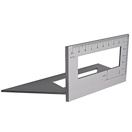 Gifts for Christmas Bidobibo Angle Ruler Aluminum Woodworking Scriber T Ruler Multifunction 45/90 Degree Angle Ruler
Gifts for Christmas Bidobibo Angle Ruler Aluminum Woodworking Scriber T Ruler Multifunction 45/90 Degree Angle Ruler
