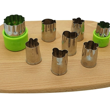 8pcs/set Stainless Steel Fruit Floral Shape Cutter Salad Carving Vegetable Mold Kitchen Tools Cookie Fondant
8pcs/set Stainless Steel Fruit Floral Shape Cutter Salad Carving Vegetable Mold Kitchen Tools Cookie Fondant