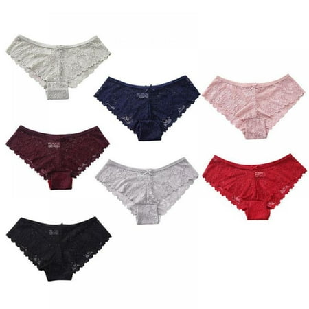 2-Pack Women Low Waist Lace Panties Ice Silk Seamless Panties Breathable Soft Transparent Briefs Underpants
2-Pack Women Low Waist Lace Panties Ice Silk Seamless Panties Breathable Soft Transparent Briefs Underpants