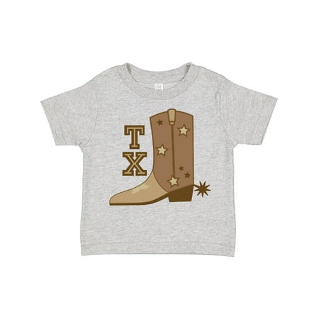 Inktastic Texas Cowboy Boot Gift Toddler Boy or Toddler Girl T-Shirt
