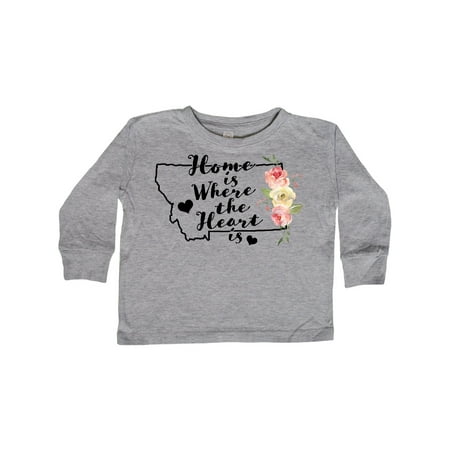 Inktastic Montana Home is Where the Heart is with Watercolor Floral Gift Toddler Boy or Toddler Girl Long Sleeve T-Shirt
Inktastic Montana Home is Where the Heart is with Watercolor Floral Gift Toddler Boy or Toddler Girl Long Sleeve T-Shirt