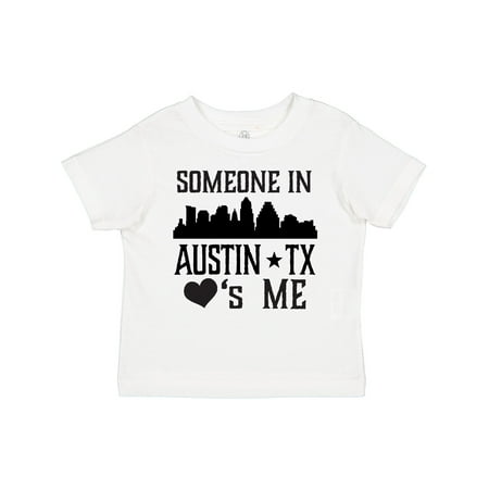 Inktastic Austin Texas Someone Loves Me Skyline Gift Toddler Boy or Toddler Girl T-Shirt
Inktastic Austin Texas Someone Loves Me Skyline Gift Toddler Boy or Toddler Girl T-Shirt