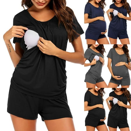 Tejiojio Maternity/Labor/Nursing Clothing Clearance Woman Solid Blouse Pants Jumpsuit Breast-Feeding Pregnant Maternity Nursing Sets
Tejiojio Maternity/Labor/Nursing Clothing Clearance Woman Solid Blouse Pants Jumpsuit Breast-Feeding Pregnant Maternity Nursing Sets