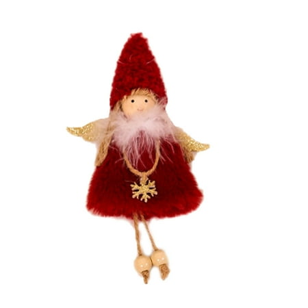 TureClos Christmas Pendants Xmas Tree Decorations Lightweight Cartoon Doll Hanging Toy with Rope Skin Friendly Plush Toys Women Girl Red
TureClos Christmas Pendants Xmas Tree Decorations Lightweight Cartoon Doll Hanging Toy with Rope Skin Friendly Plush Toys Women Girl Red
