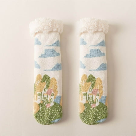 2 pair Women Winter Printing Velvet Thickened Coral Velvet Floor Cotton Socks Sleep Towel Socks Color Random
2 pair Women Winter Printing Velvet Thickened Coral Velvet Floor Cotton Socks Sleep Towel Socks Color Random