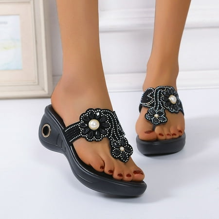 bvgfsahne Women Sandals New Pattern Fashion Summer Round Toe Wedge Comfortable Non Slip Large Shoes
bvgfsahne Women Sandals New Pattern Fashion Summer Round Toe Wedge Comfortable Non Slip Large Shoes