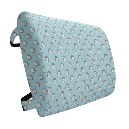 Hedgehog Lumbar Pillow Watercolor Art Smiling Happy Characters with White Daisies on Blue Soft Back Cushion for Office Chairs with Adjustable Straps 14 x 13 Pale Blue Grey White by Ambesonne
Hedgehog Lumbar Pillow Watercolor Art Smiling Happy Characters with White Daisies on Blue Soft Back Cushion for Office Chairs with Adjustable Straps 14 x 13 Pale Blue Grey White by Ambesonne