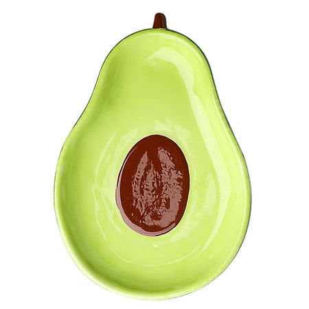 Avocado Shaped Salad Dish Dessert Plate Fruit Storage Dish Ceramic Plate Green (6.5 Inches)
Avocado Shaped Salad Dish Dessert Plate Fruit Storage Dish Ceramic Plate Green (6.5 Inches)