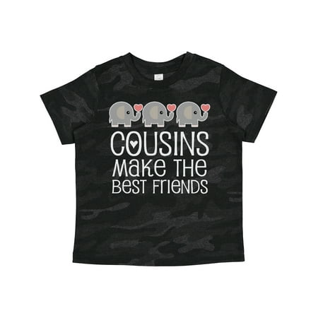 Inktastic Cousins Make the Best Friends Gift Toddler Boy or Toddler Girl T-Shirt