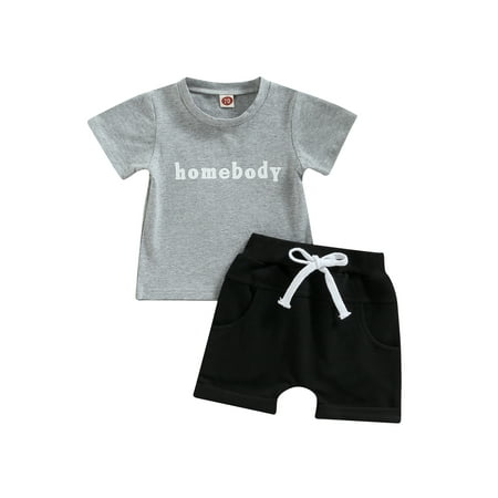 Toddler Boys Summer Clothes Short Sleeve Letters Print T-shirt Drawstring Pockets Shorts Casual Outfits
Toddler Boys Summer Clothes Short Sleeve Letters Print T-shirt Drawstring Pockets Shorts Casual Outfits