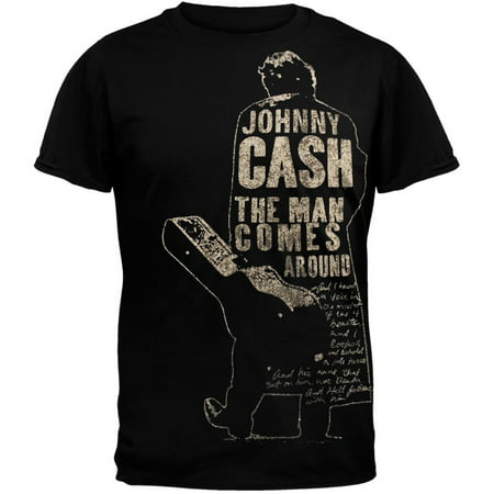 Johnny Cash - Comes Around T-Shirt (Best Way To Sell Clothes For Cash)