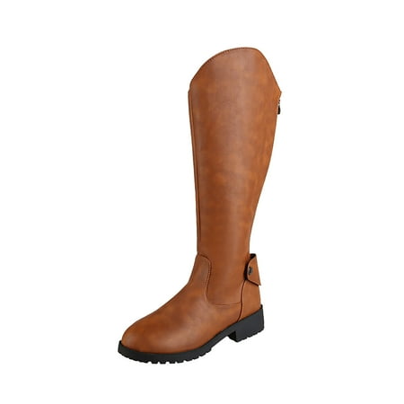 Winter Savings Clearance Deals 2022! Hvyes Women s Shoes Fashion Round Toe Mid-heel High Barrel Knight Buckle Retro Long Women Boots
Winter Savings Clearance Deals 2022! Hvyes Women s Shoes Fashion Round Toe Mid-heel High Barrel Knight Buckle Retro Long Women Boots
