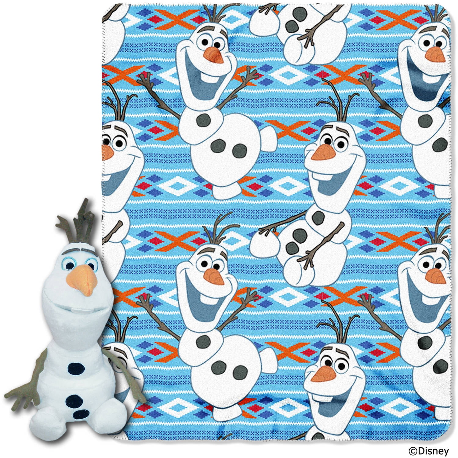 Disney Frozen Olaf 'Build A Snowman' Twin/Full Bedding Comforter