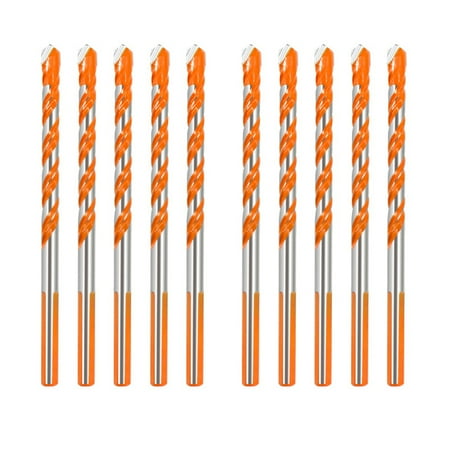 Romacci 10Pcs Drill Bits Twists Drillhead Wall Ceramic Glass Punching Hole Working Set
Romacci 10Pcs Drill Bits Twists Drillhead Wall Ceramic Glass Punching Hole Working Set