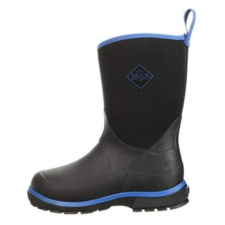 Muck Boot Unisex-Child Snow Boot Black / Blue