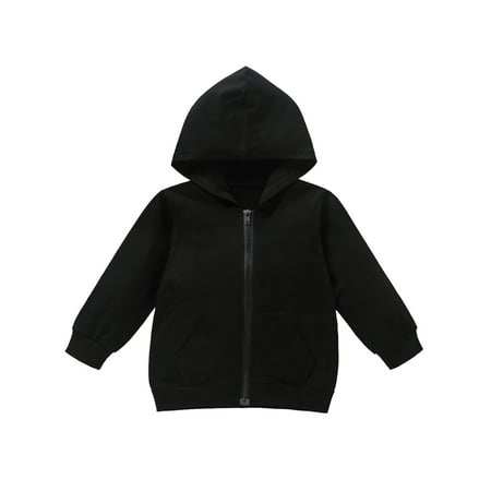 Loalirando Baby Girl Boy Fall Coat Hooded Jacket Black Long Sleeve Zipper Pockets Letter Print Clothes with Hat
Loalirando Baby Girl Boy Fall Coat Hooded Jacket Black Long Sleeve Zipper Pockets Letter Print Clothes with Hat