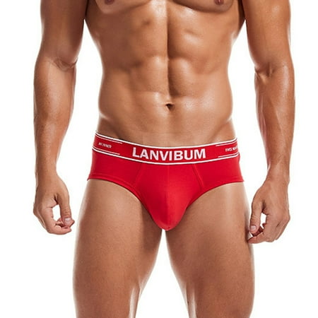 DORKASM Men s Underwear on Clearance Soft Comfortable Cotton Mens Bikini Briefs Breathable Underwear for Men Red XL
DORKASM Men s Underwear on Clearance Soft Comfortable Cotton Mens Bikini Briefs Breathable Underwear for Men Red XL