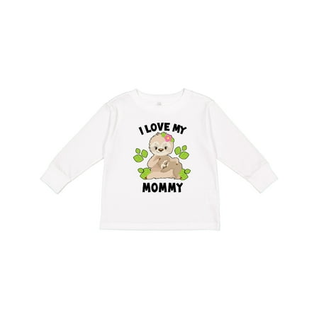 Inktastic Cute Sloth I Love My Mommy with Green Leaves Boys or Girls Long Sleeve Toddler T-Shirt
Inktastic Cute Sloth I Love My Mommy with Green Leaves Boys or Girls Long Sleeve Toddler T-Shirt