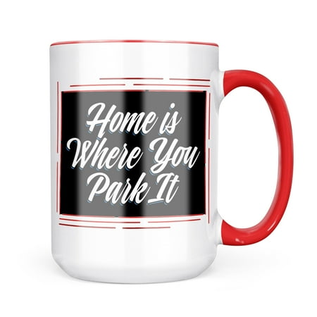 Neonblond Classic design Home is Where You Park It Mug gift for Coffee Tea lovers
Neonblond Classic design Home is Where You Park It Mug gift for Coffee Tea lovers