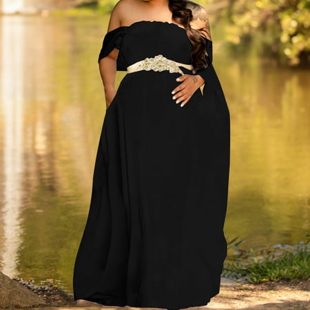 NIUREDLTD Maternity Clothes Feeding Dress Supplier Maternity Dress Women Lace Shoulders Half Circle Gown Trailing Photoshoot Dress
NIUREDLTD Maternity Clothes Feeding Dress Supplier Maternity Dress Women Lace Shoulders Half Circle Gown Trailing Photoshoot Dress