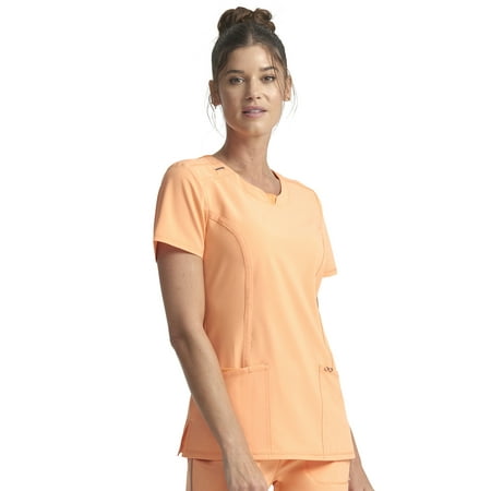 Cherokee Infinity Scrubs Top For Women Round Neck 2624A