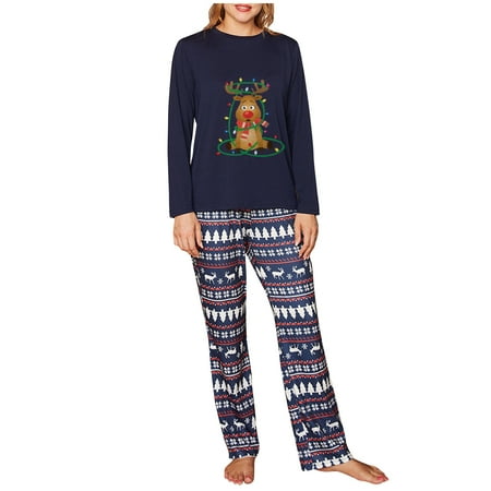 BELLZELY Family Christmas Pajamas Clearance Moms Christmas Trendy Print Long Sleeve Top Pants Suit Family Parent-child Wear
BELLZELY Family Christmas Pajamas Clearance Moms Christmas Trendy Print Long Sleeve Top Pants Suit Family Parent-child Wear