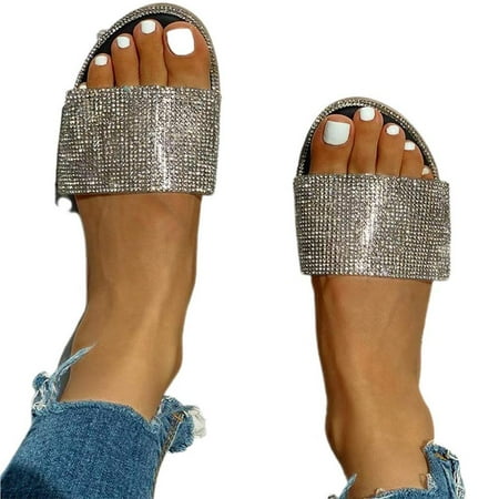 DTOWER Sandals for Women Casual Womens Slippers Women Sandals Shoes Summer Beach Travel Slipper Bling Sandal
DTOWER Sandals for Women Casual Womens Slippers Women Sandals Shoes Summer Beach Travel Slipper Bling Sandal