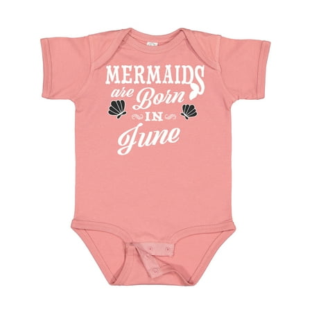 Inktastic Mermaids Are Born in June Birthday Gift Baby Boy or Baby Girl Bodysuit 
Inktastic Mermaids Are Born in June Birthday Gift Baby Boy or Baby Girl Bodysuit