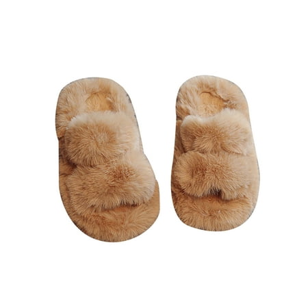 Kesitin Toddler Plush Slipper Flat Fluffy Slides Slip On Fuzzy Slippers Casual Fashion Home Shoes Indoor Outdoor Open Toe Khaki 8C
Kesitin Toddler Plush Slipper Flat Fluffy Slides Slip On Fuzzy Slippers Casual Fashion Home Shoes Indoor Outdoor Open Toe Khaki 8C