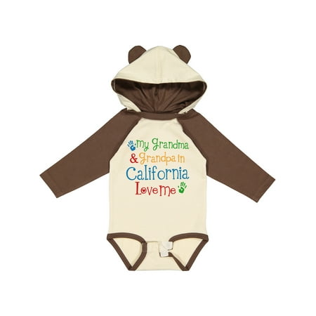 Inktastic California Grandma Grandpa Love Me Gift Baby Boy or Baby Girl Long Sleeve Bodysuit
Inktastic California Grandma Grandpa Love Me Gift Baby Boy or Baby Girl Long Sleeve Bodysuit