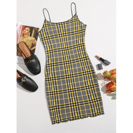 Casual Multicolor Women s Plus Size Lettuce Trim Plaid Dress L220301D 2XL(16)
Casual Multicolor Women s Plus Size Lettuce Trim Plaid Dress L220301D 2XL(16)