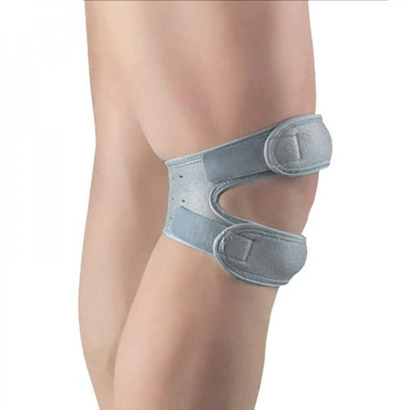 MEROTABLE Fitness Knee Support Patella Belt Sport Strap Knee Pads Protector Band For Knee Brace Football Light Grey
MEROTABLE Fitness Knee Support Patella Belt Sport Strap Knee Pads Protector Band For Knee Brace Football Light Grey