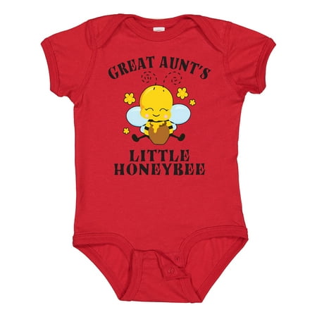 Inktastic Cute Bee Great Aunt s Little Honeybee with Stars Gift Baby Boy or Baby Girl Bodysuit
Inktastic Cute Bee Great Aunt s Little Honeybee with Stars Gift Baby Boy or Baby Girl Bodysuit