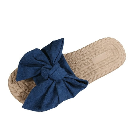 Kenklcie Leisure Roman Style Bow Tie Women s Solid Color Weave Summer Non Slip Slip On Flat Beach Open Toe Breathable Sandals Shoes Slippe
Kenklcie Leisure Roman Style Bow Tie Women s Solid Color Weave Summer Non Slip Slip On Flat Beach Open Toe Breathable Sandals Shoes Slippe