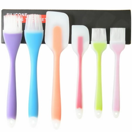 1 Set of 6 Pcs Silicone Spatulas Cake Spatulas Oil Brushes Baking Cream Scrapers
1 Set of 6 Pcs Silicone Spatulas Cake Spatulas Oil Brushes Baking Cream Scrapers
