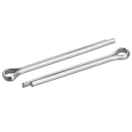 Split Cotter Pins 6mm x 80mm 304 Stainless Steel Clip Fastener Fitting 8Pack