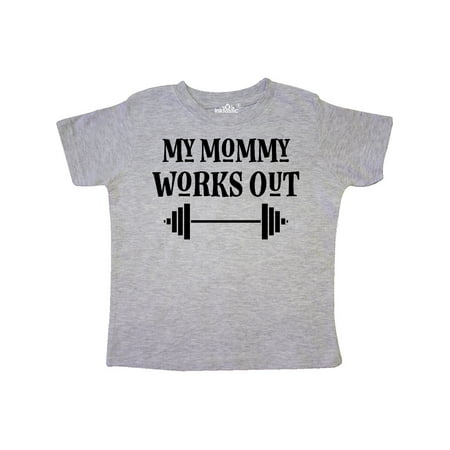 Inktastic Exercise My Mommy Works Out Gift Toddler Boy or Toddler Girl T-Shirt 
Inktastic Exercise My Mommy Works Out Gift Toddler Boy or Toddler Girl T-Shirt