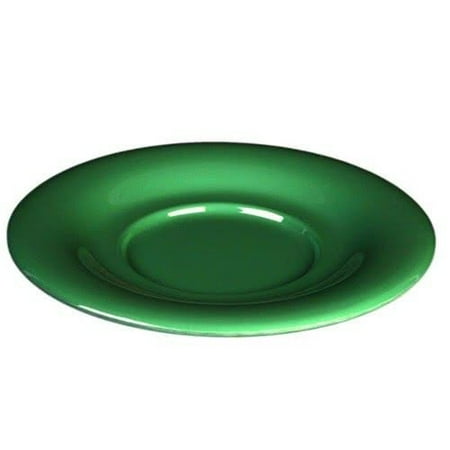 Thunder Group CR9108GR Green Melamine 5-1/2 Saucer For CR308 CR5044 ML901 ML9011 - 1 doz